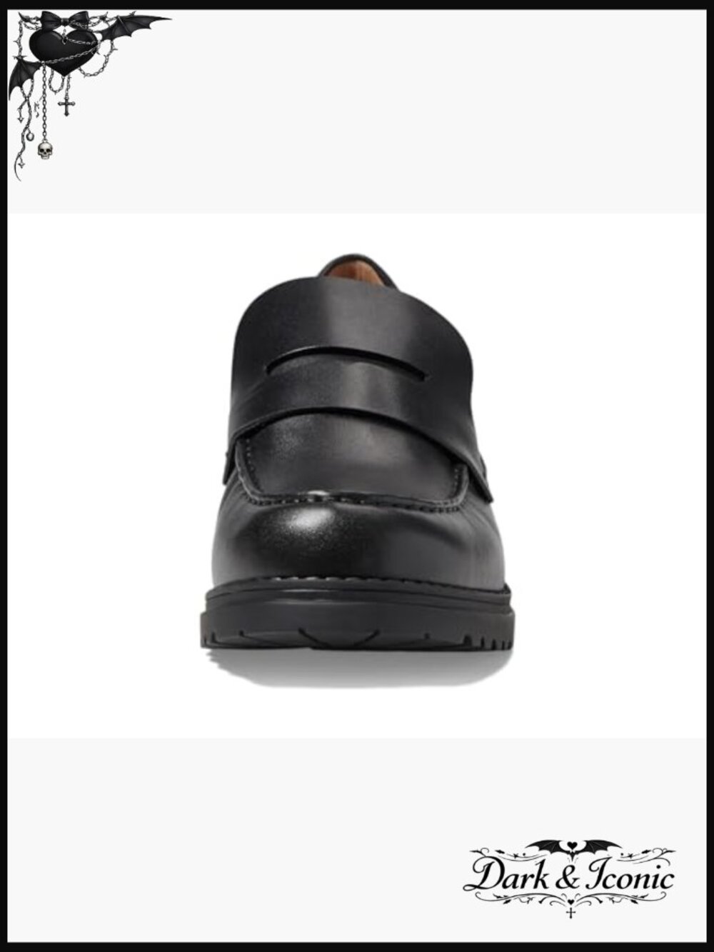Classic Loafer with Bow Detail - Pull-On Style, Leather Upper, Cushioned Insole - Picture 7 of 7